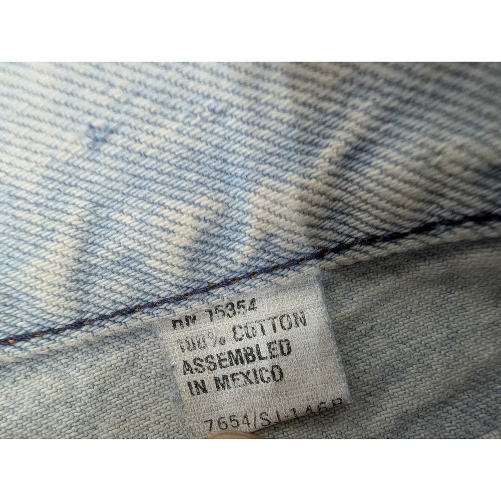 Vintage Palmettos High Waist Mom Jeans Light Wash Denim Size 5 Women's Cotton - Picture 13 of 14